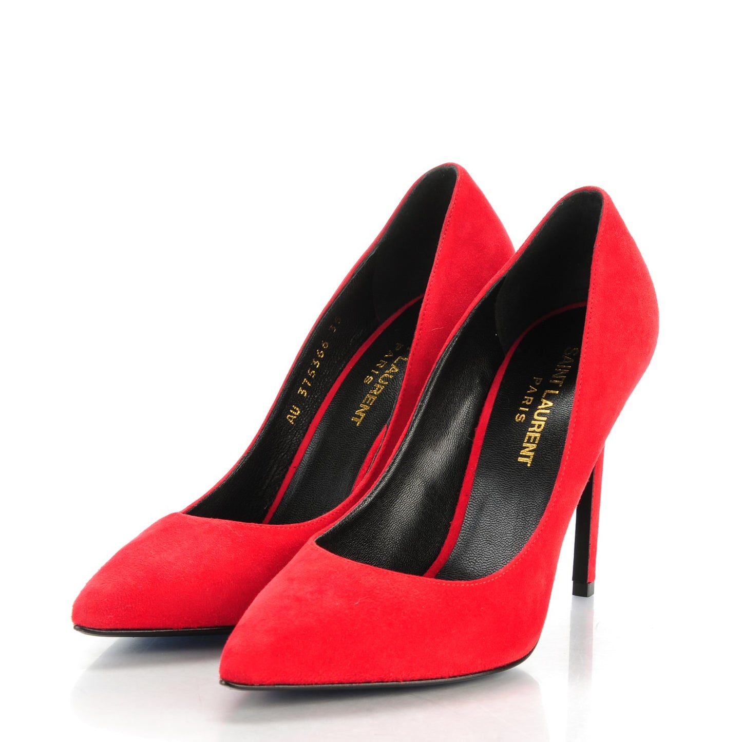 Kid Scamosciato Classic Paris 105 Skinny Pumps 35 New Red