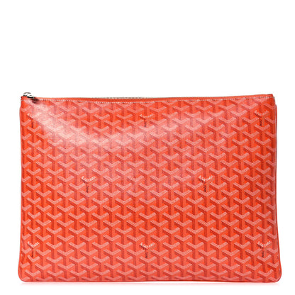 Goyard Goyardine Senat Pochette GM Orange 1 of 6