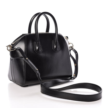 Givenchy Shiny Lord Calfskin Mini Antigona Black 3 of 12