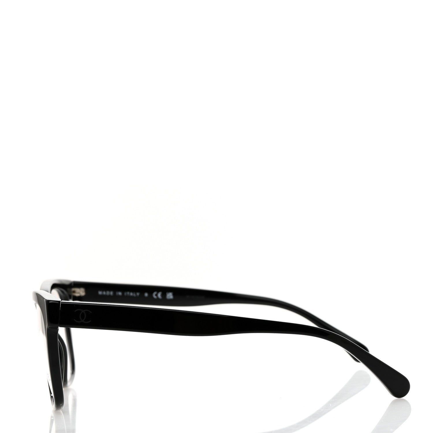 Chanel Acetate CC Square Eyeglasses 3392 Black 3 of 8