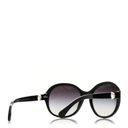 Chanel CC Pearl Sunglasses 5211-H Black 4 of 6