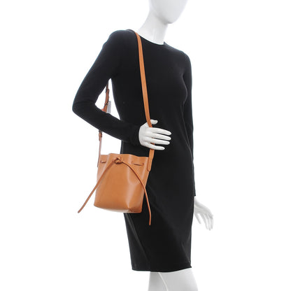 Mansur Gavriel Calfskin Mini Mini Bucket Bag Cammello Rosa 2 of 8