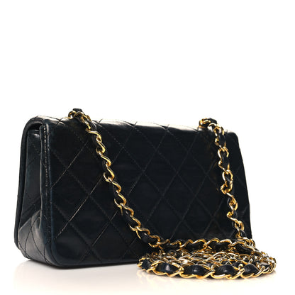 Chanel Lambskin Quilted Small Single Flap Black 3 of 11