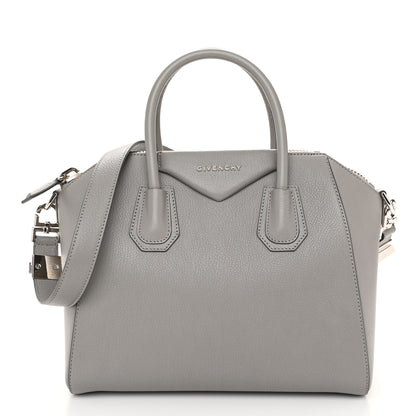 Givenchy Sugar Goatskin Small Antigona Pearl Grey 1 of 10