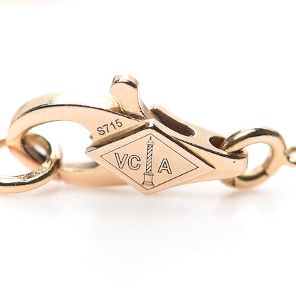 Van Cleef & Arpels 18K Rose Gold 6 Motifs Sweet Alhambra Bracelet 4 of 5
