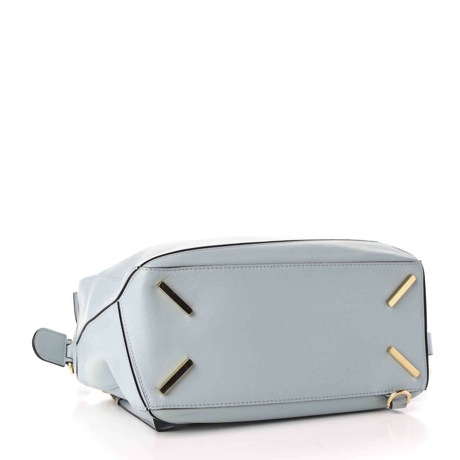 Loewe Calfskin Medium Puzzle Bag Aqua 4 of 10