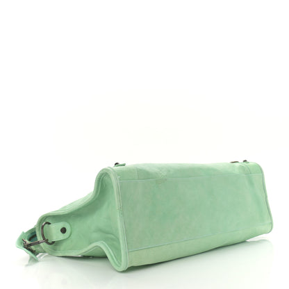Balenciaga Chevre Classic Hardware City Vert D'eau 3 of 12