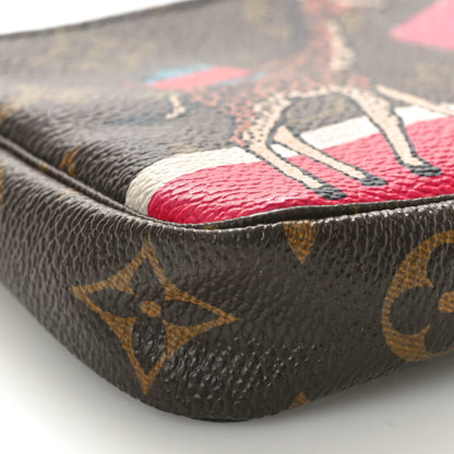 Louis Vuitton Monogram 2017 Christmas Animation Mini Pochette Accessories 9 of 10