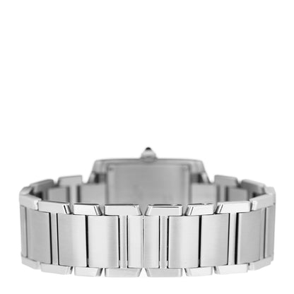 Cartier Stainless Steel 25mm Tank Francaise Quartz Watch 3 of 5