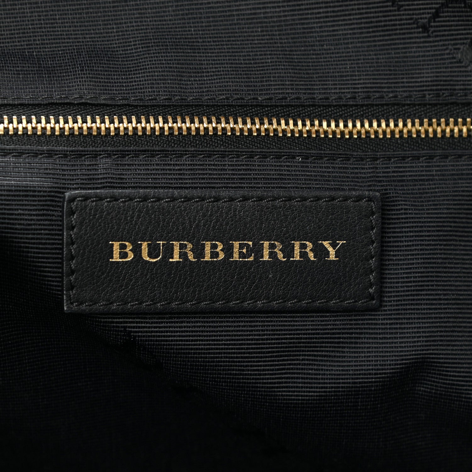 Burberry Signature Grain Calfskin Medium Welburn Tote Black 5 of 8