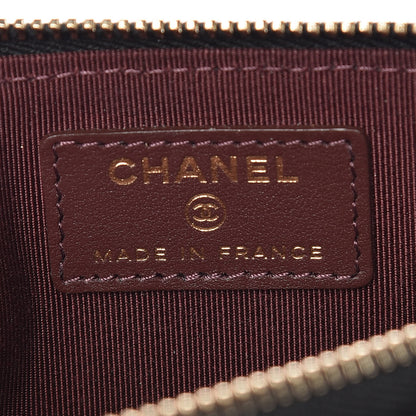 Chanel Caviar Quilted Classic Flat Wallet Pouch Black 6 of 8