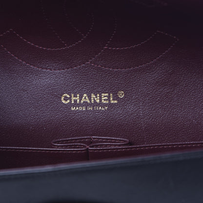 Chanel Lambskin Quilted Jumbo Double Flap Black 6 of 14
