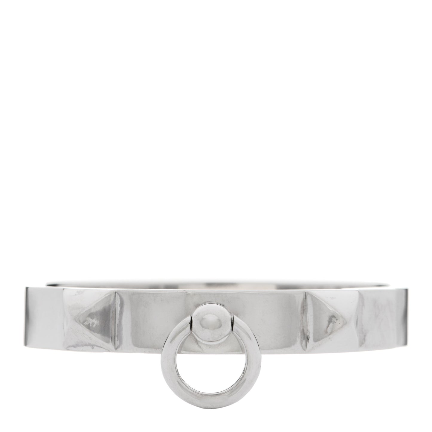 Sterling Silver PM Collier De Chien Bracelet SH