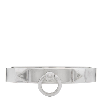 Hermes Sterling Silver PM Collier De Chien Bracelet SH 1 of 7