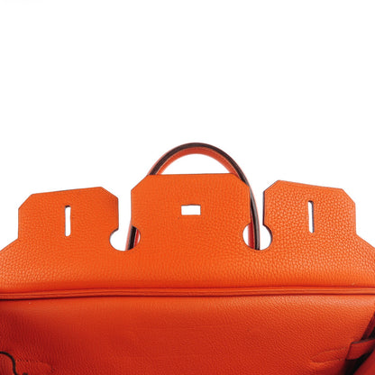 Hermes Taurillon Clemence Birkin 35 Orange 21 of 27