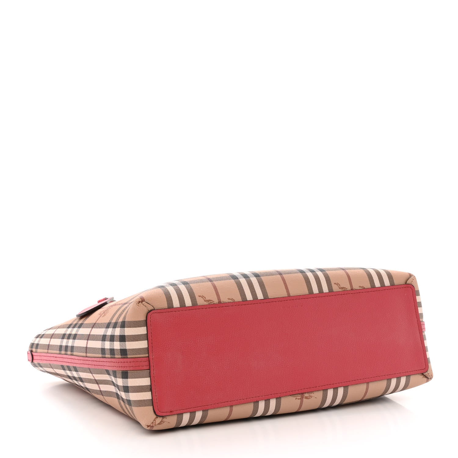 Burberry Haymarket Check Medium Reversible Tote Red 13 of 19