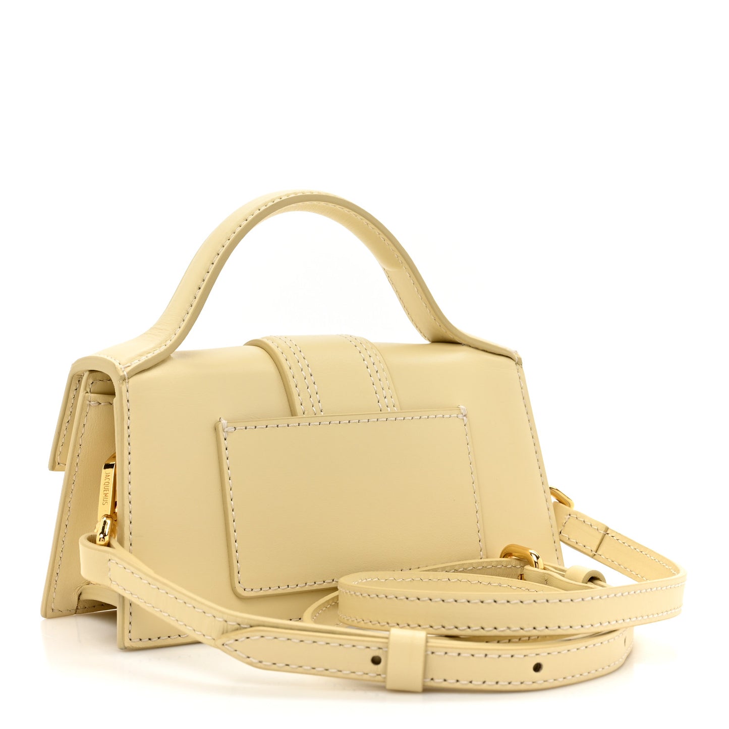 Smooth Calfskin Le Bambino Pale Yellow