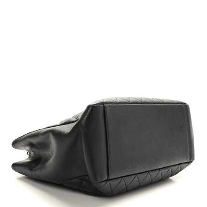 Chanel Caviar Quilted Grand Shopping Tote GST Black 4 of 10