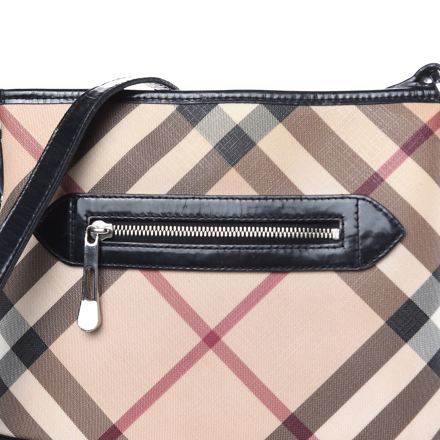 Supernova Check Small Dryden Crossbody Bag Black