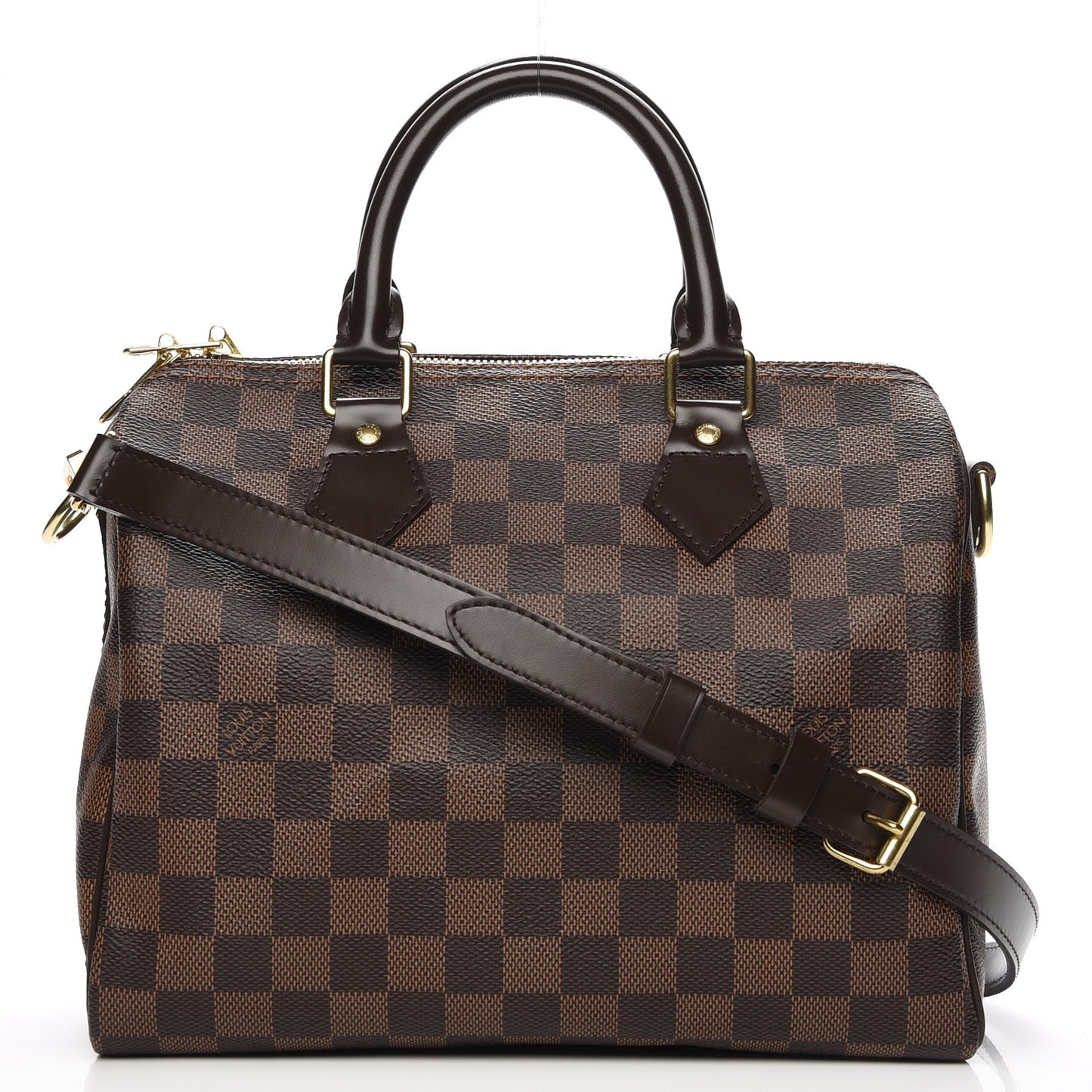 Damier Ebene Speedy Bandouliere 25