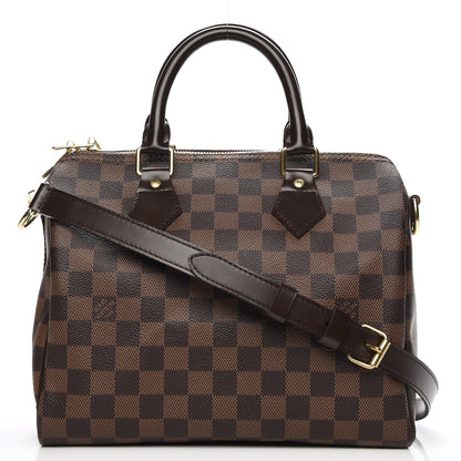 Louis Vuitton Damier Ebene Speedy Bandouliere 25 1 of 8