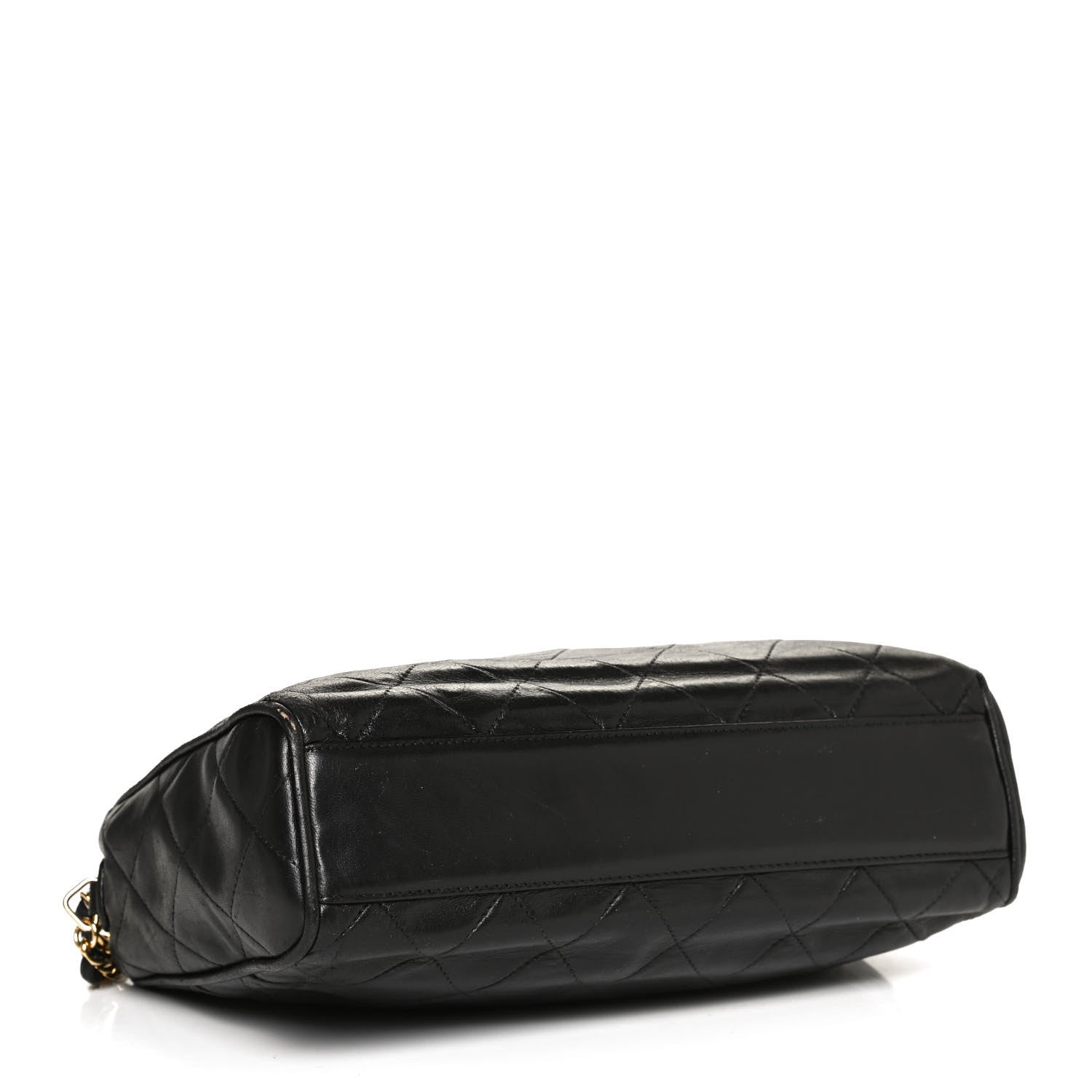 Chanel Lambskin Quilted Tassel Camera Case Black 3 of 11