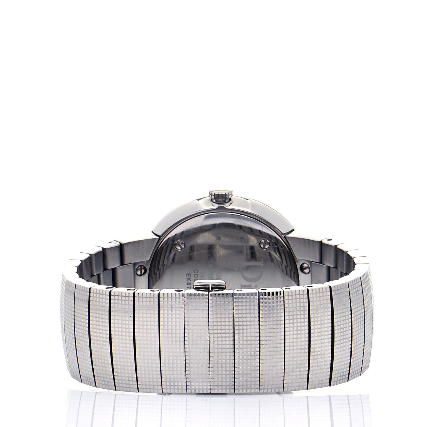 Stainless Steel Diamond Mother of Pearl 33mm La D De Dior Quartz Watch