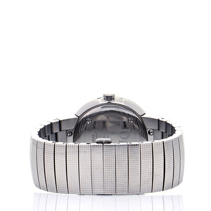 Christian Dior Stainless Steel Diamond Mother of Pearl 33mm La D De Dior Quartz Watch 3 of 6