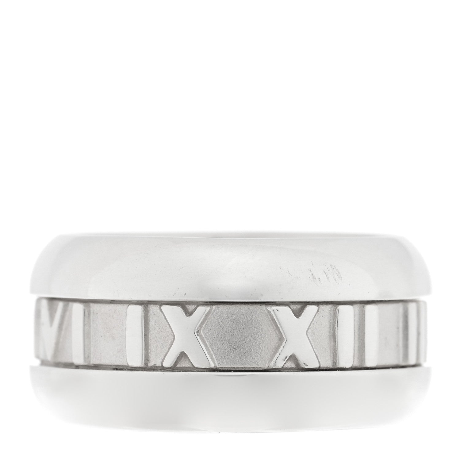 Tiffany Sterling Silver Atlas Band Ring 49 4.75 3 of 5