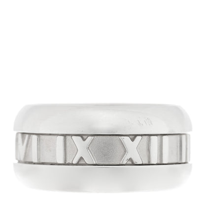 Tiffany Sterling Silver Atlas Band Ring 49 4.75 3 of 5