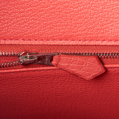 Hermes Ostrich Birkin 30 Bougainvillea 14 of 30