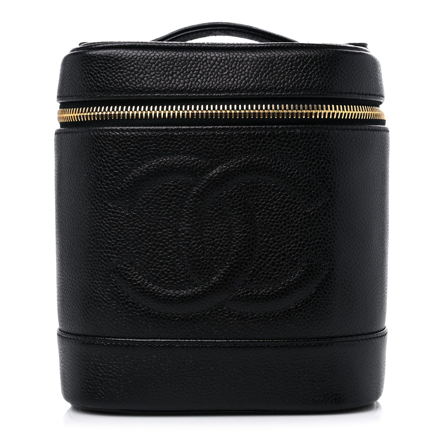 Chanel Caviar Vanity Cosmetic Case Black 1 of 9