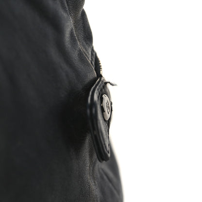 Chanel Goatskin Medium Luxe Ligne Bowler Black 9 of 9