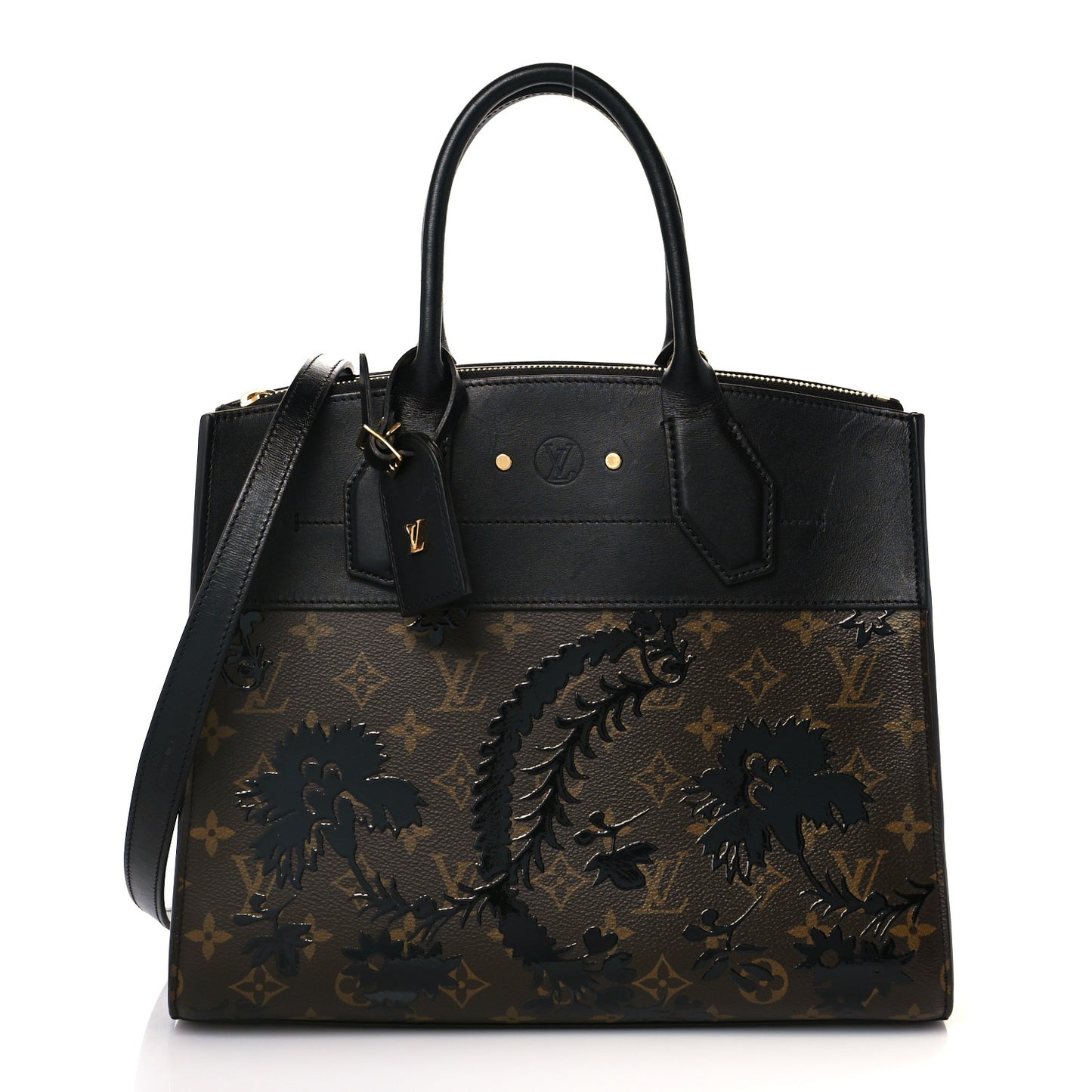 Calfskin Monogram Blossom City Steamer MM
