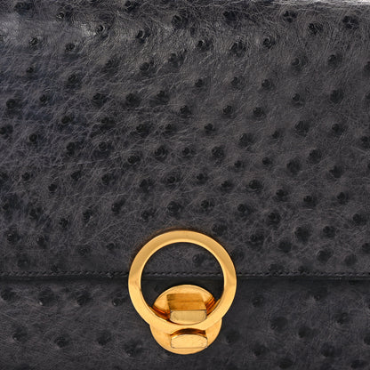 Hermes Ostrich Ring Shoulder Bag 7 of 14