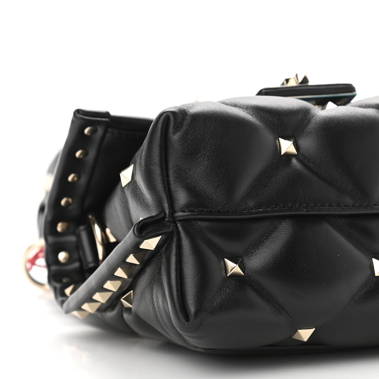 Valentino Garavani Nappa Mini Candystud Top Handle Bag Black 9 of 10