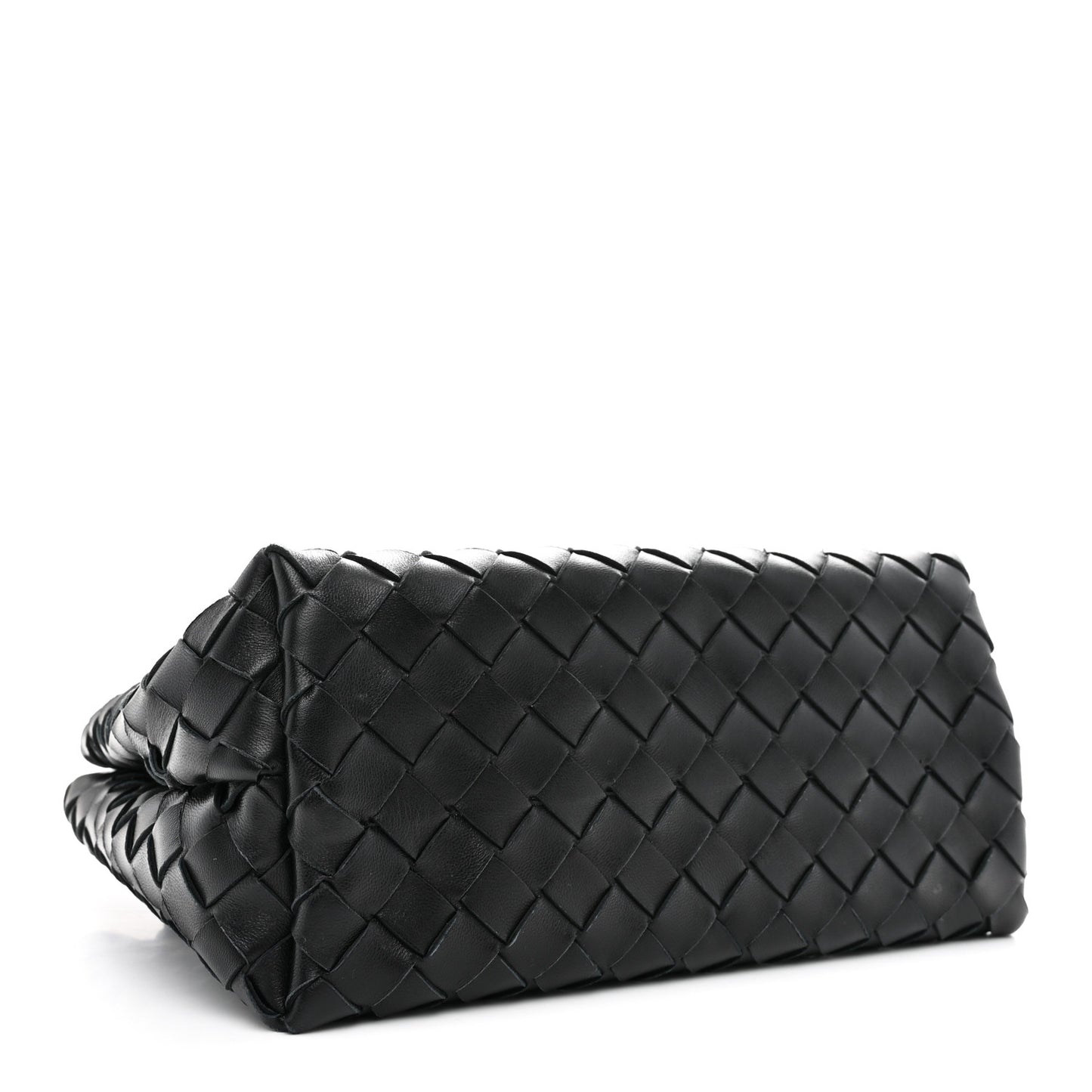 Nappa Intrecciato Small Andiamo Shoulder Bag Black