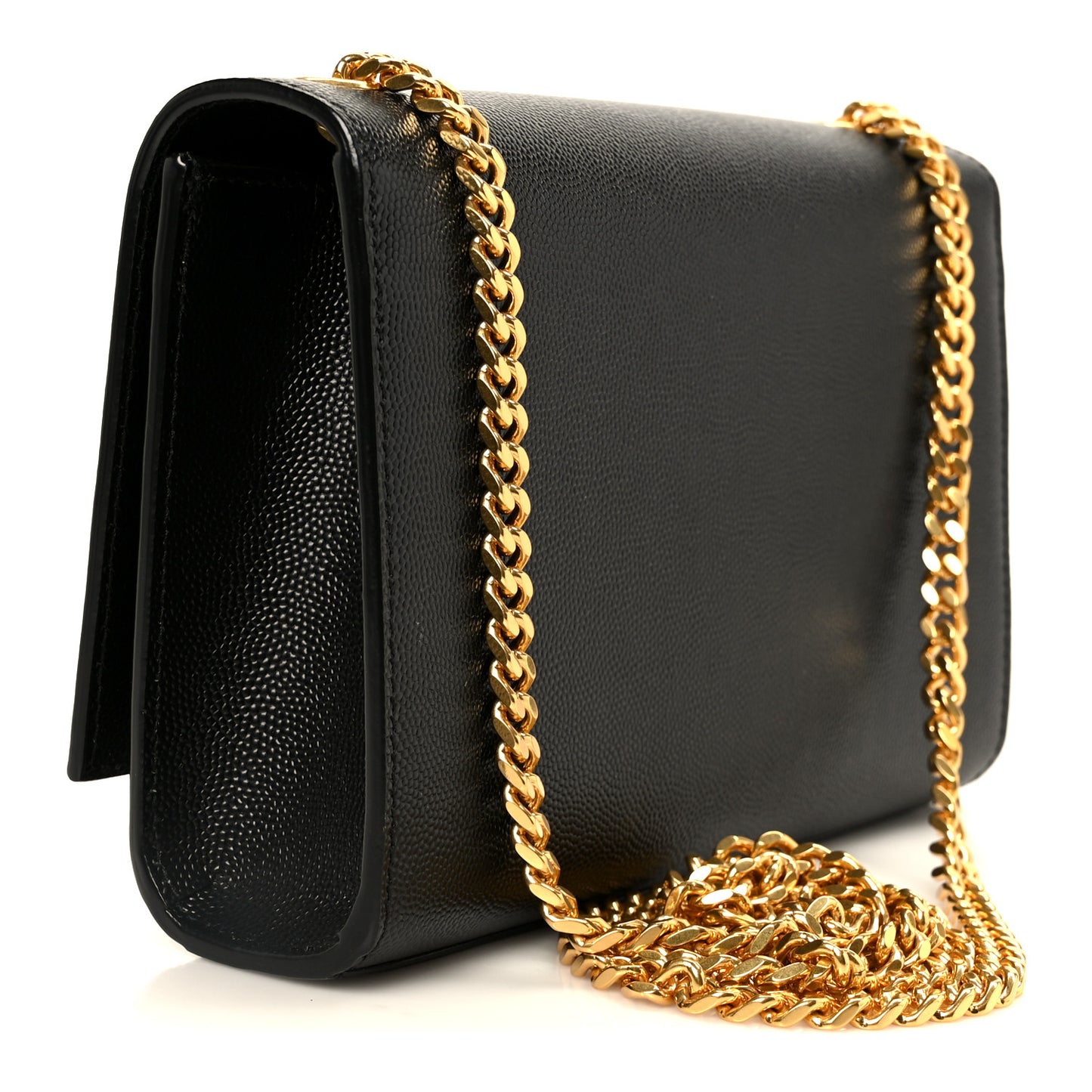 Grain De Poudre Small Monogram Kate Satchel Black