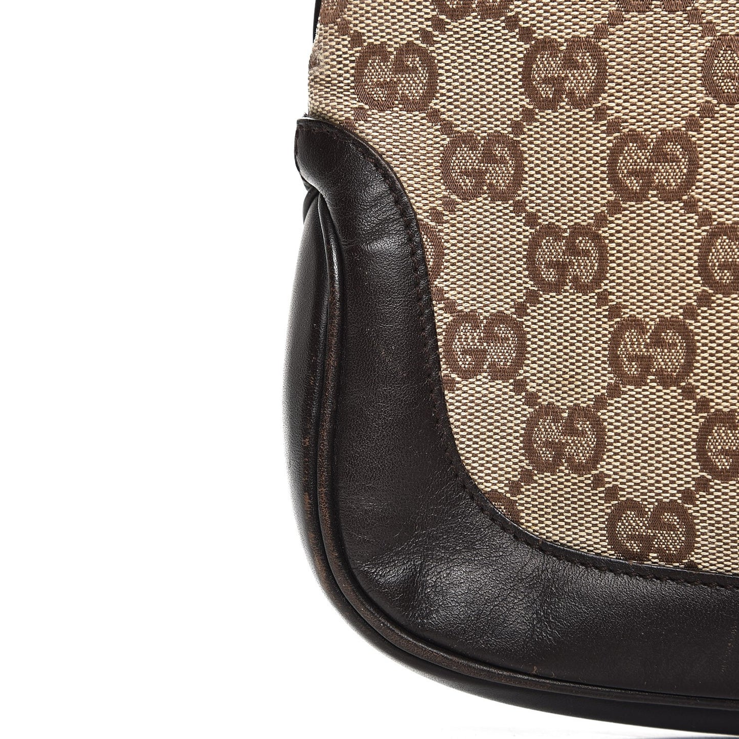 Monogram Web Small Jackie O Hobo Dark Brown