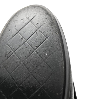Chanel Lambskin Quilted CC Turnlock Loafers 37.5 Black 11 of 11