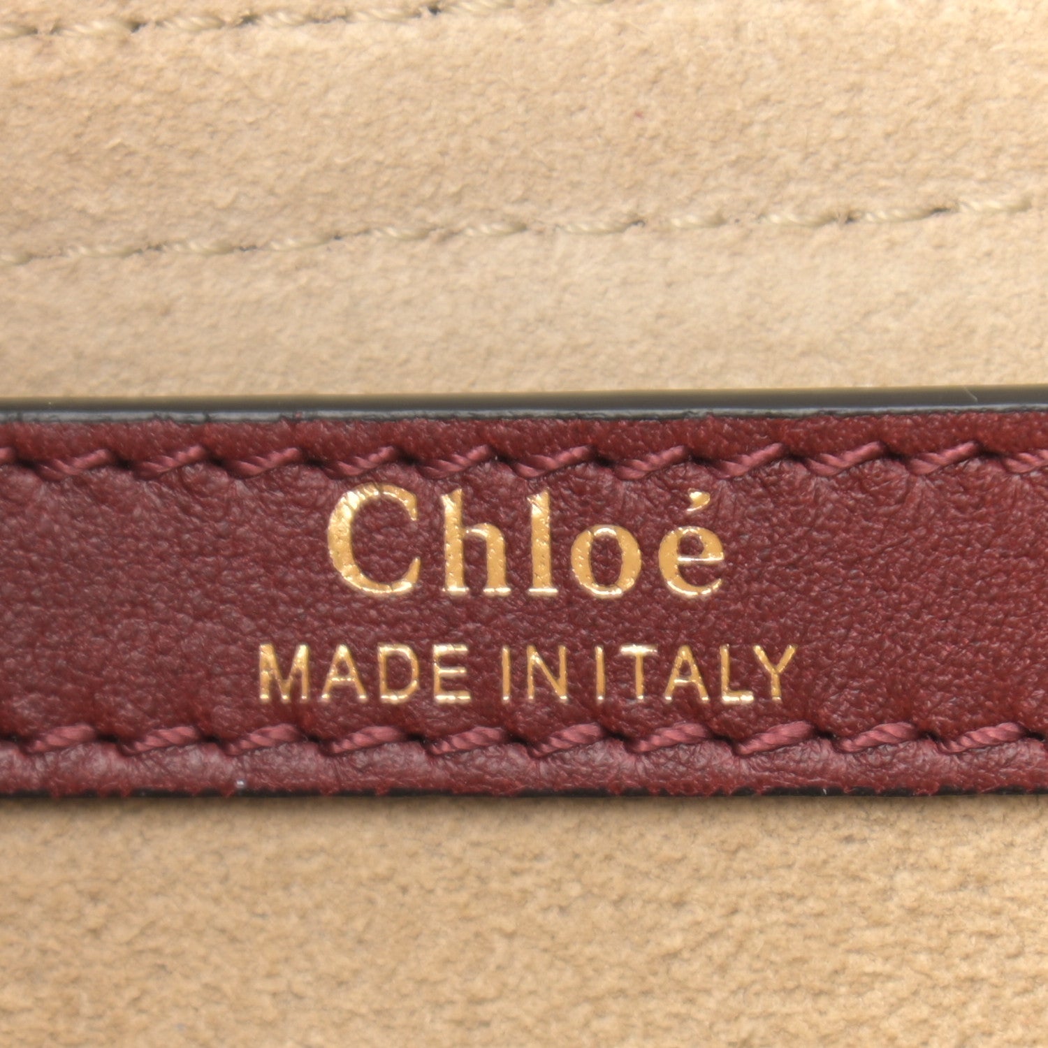 Chloe Calfskin Braided Medium Hudson Shoulder Bag Sienna Red 6 of 10