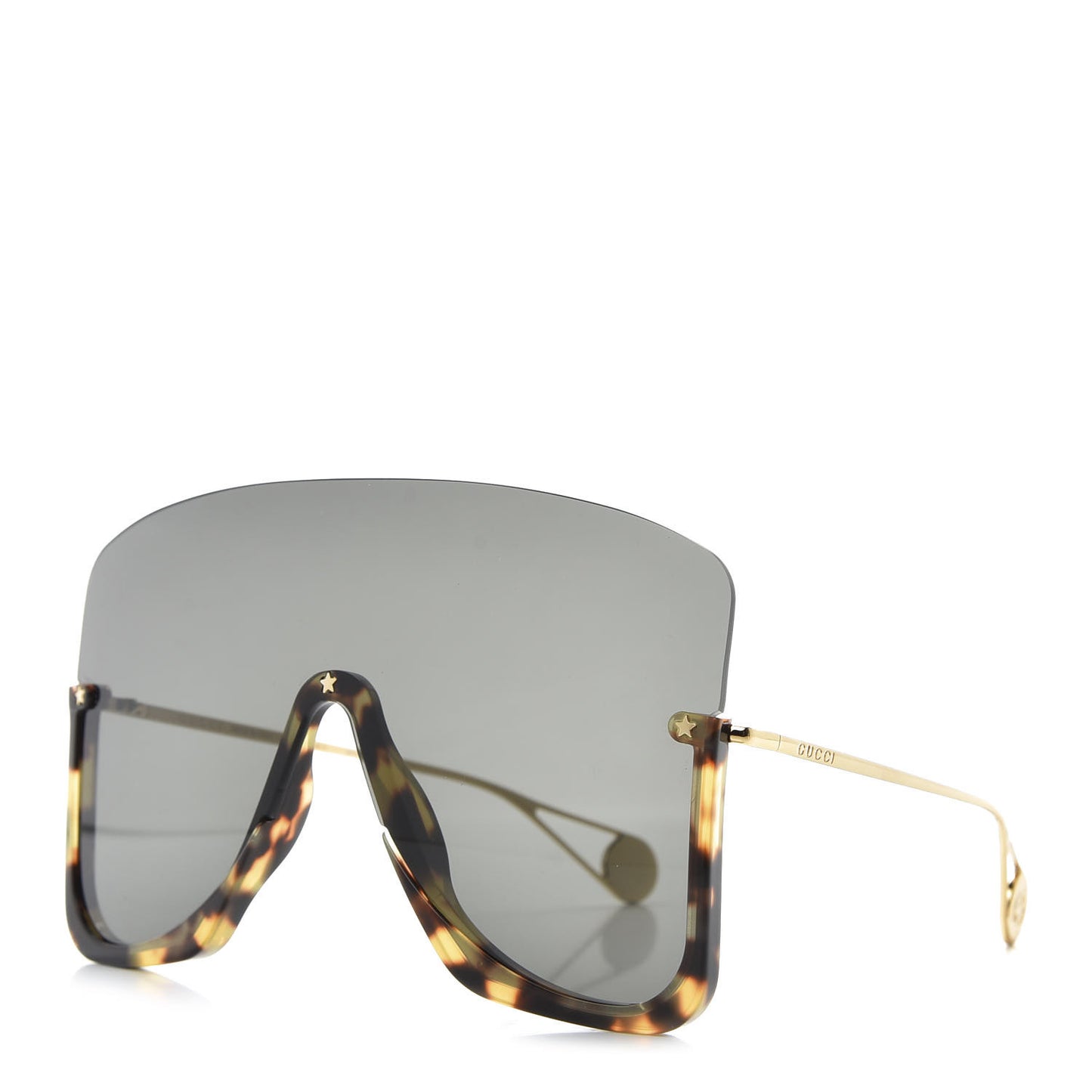 Acetate Oversized Aviator Sunglasses GG0540S Tortoise