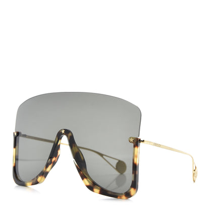 Gucci Acetate Oversized Aviator Sunglasses GG0540S Tortoise 1 of 7