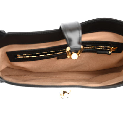 Gucci Boarded Dyana Lux Calfskin Small Jackie 1961 Hobo Black 5 of 11