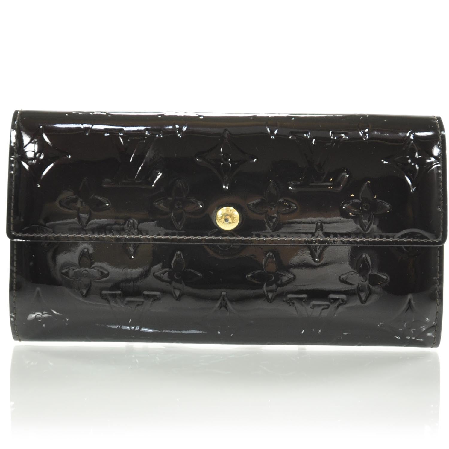 Louis Vuitton Vernis Sarah Wallet Amarante 1 of 7