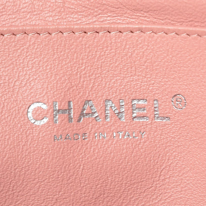 Chanel Patent Quilted Clutch with Chain Flap Light Pink 6 of 9