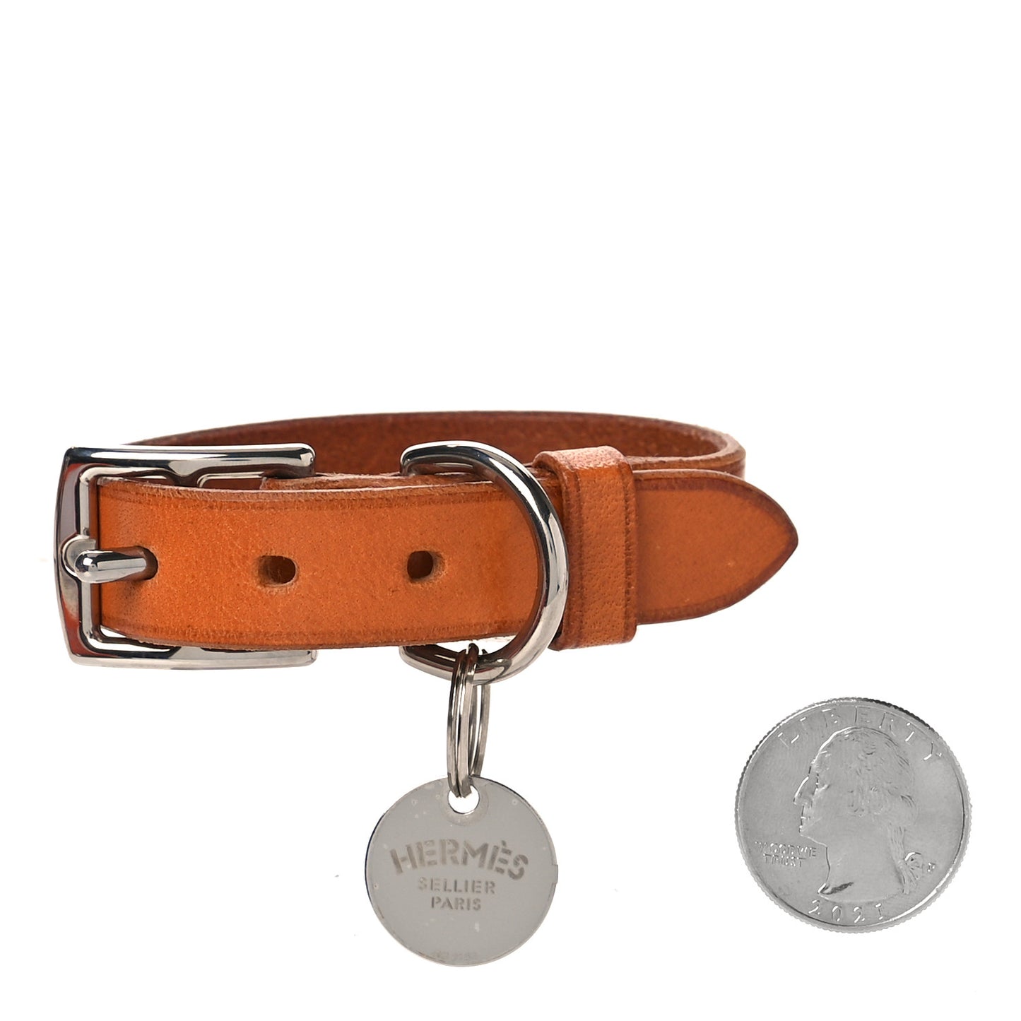 Toile Natural Dog Collar Dark Irish