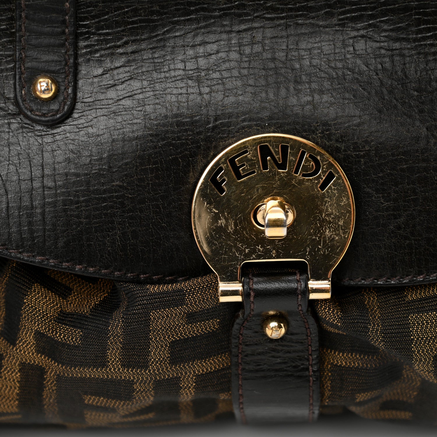 Fendi Zucca Medium Magic Bag Tobacco 23 of 23