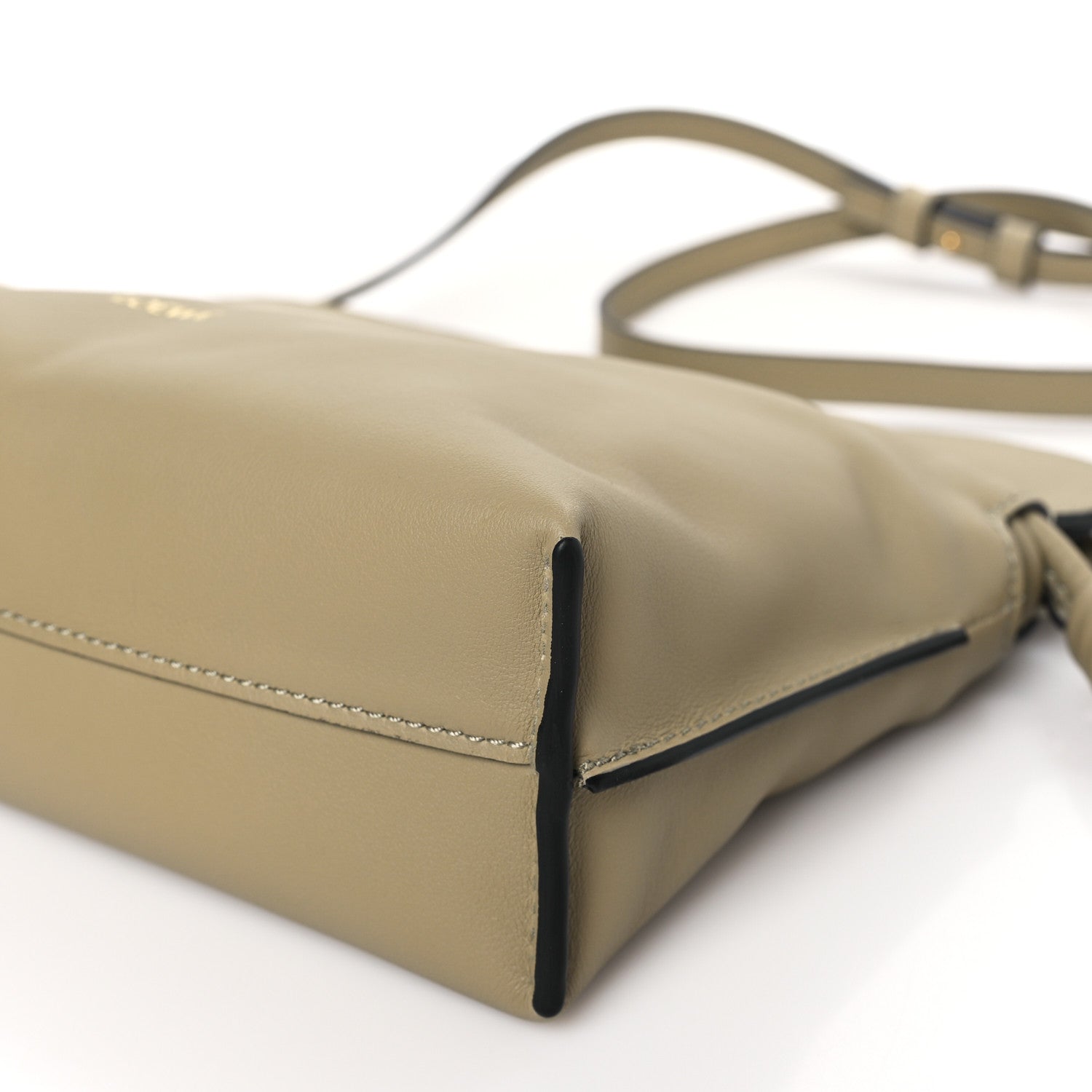 Loewe Calfskin Mini Flamenco Knot Clutch Clay Green 10 of 10