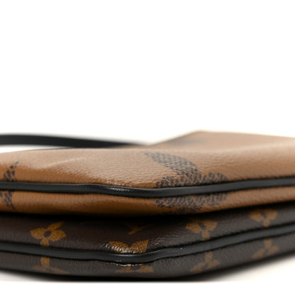 Louis Vuitton Reverse Monogram Giant Double Zip Pochette 10 of 12